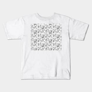 Cats and coffee Kids T-Shirt